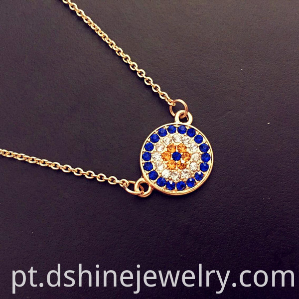 Evil Eye Collar Necklace